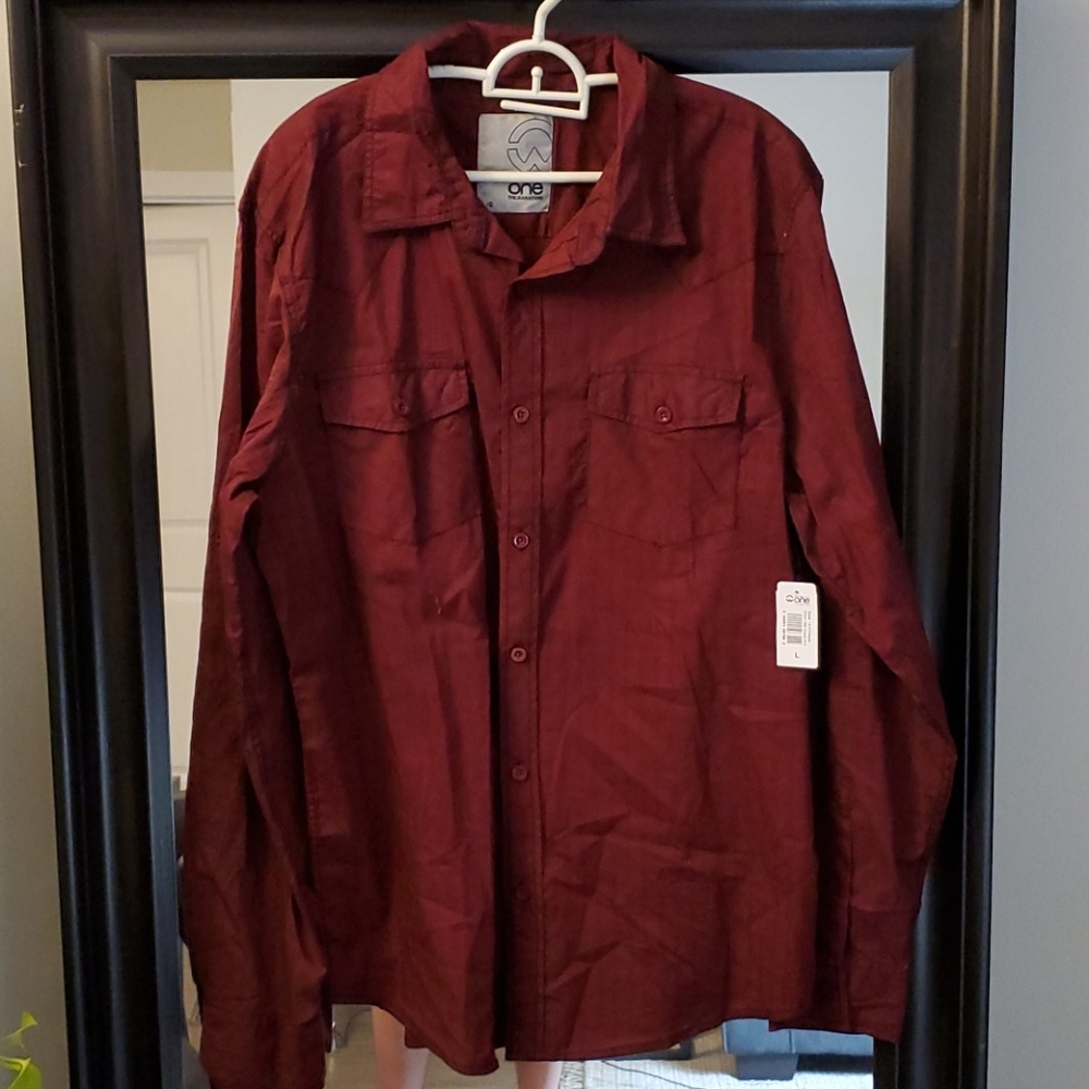 Nwt Warehouse One Button Up